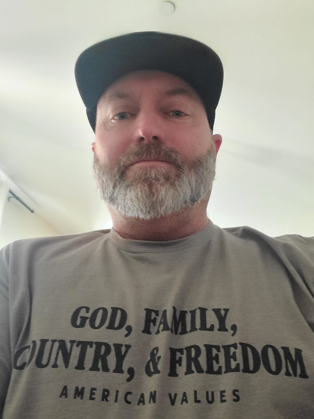 Customer photo review of American Values Tee