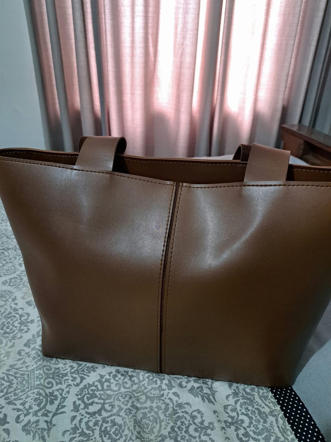 Customer photo review of Portland Tote Expresso