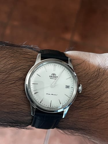 Customer photo review of Reloj Orient Automatic RA-AC0M03S10B Bambino 38mm
