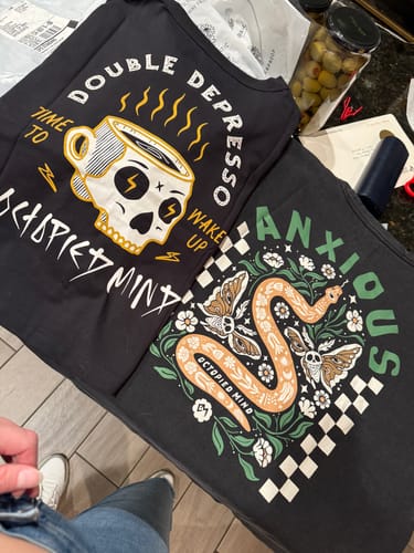 undefined review of Anxious Heavy Weight Vintage T-Shirt image 1 out of 1