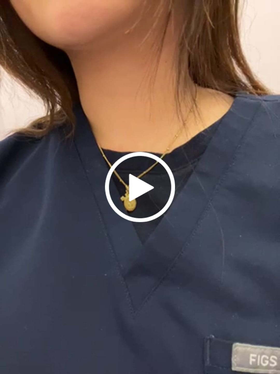 Customer video review of Miraculous Medal + Crucifix Gold Filled Satellite Chain Necklace