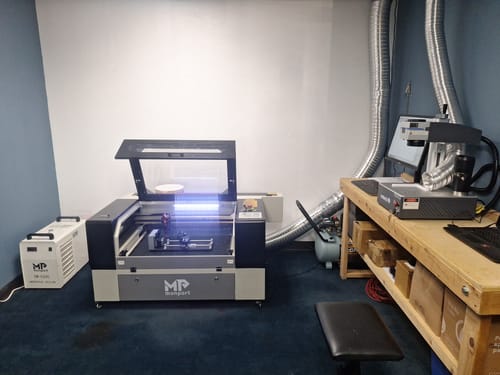 undefined review of Monport 6L CW-5200 Industrial Water Chiller for 40W-150W CO2 Laser Engraver image 1 out of 1