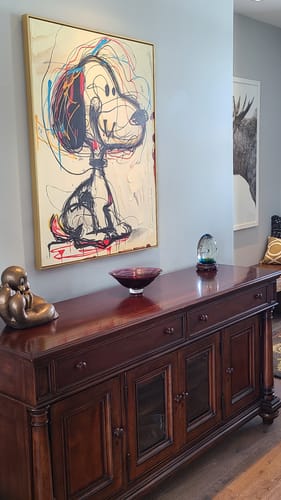 Customer review photo for Abstract Graffiti Art #GA051