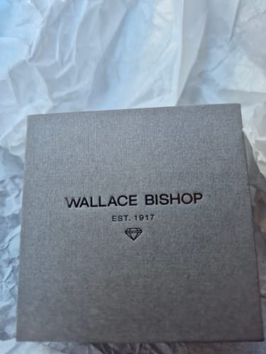 Customer photo review of Aquamarine Solitaire Pendant in 9ct Yellow Gold