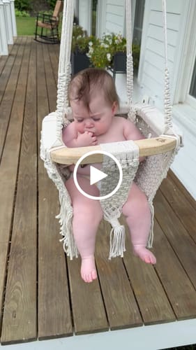 Customer video review of Macrame Swing