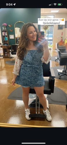 Customer photo review of Denim Rose
