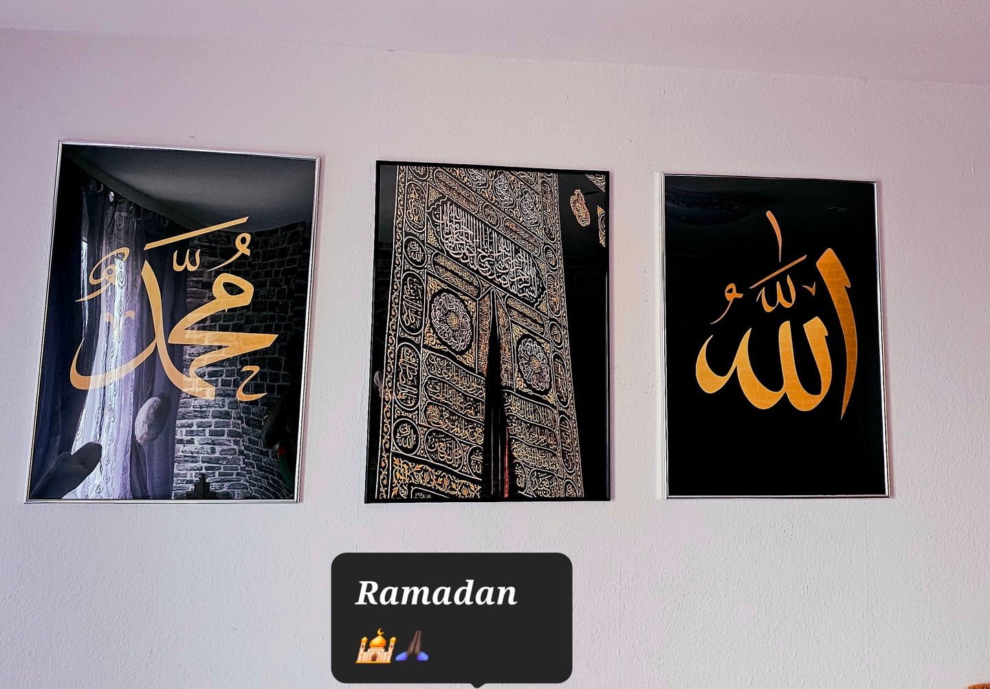 Customer photo review of Kaaba - Set (Poster Set)