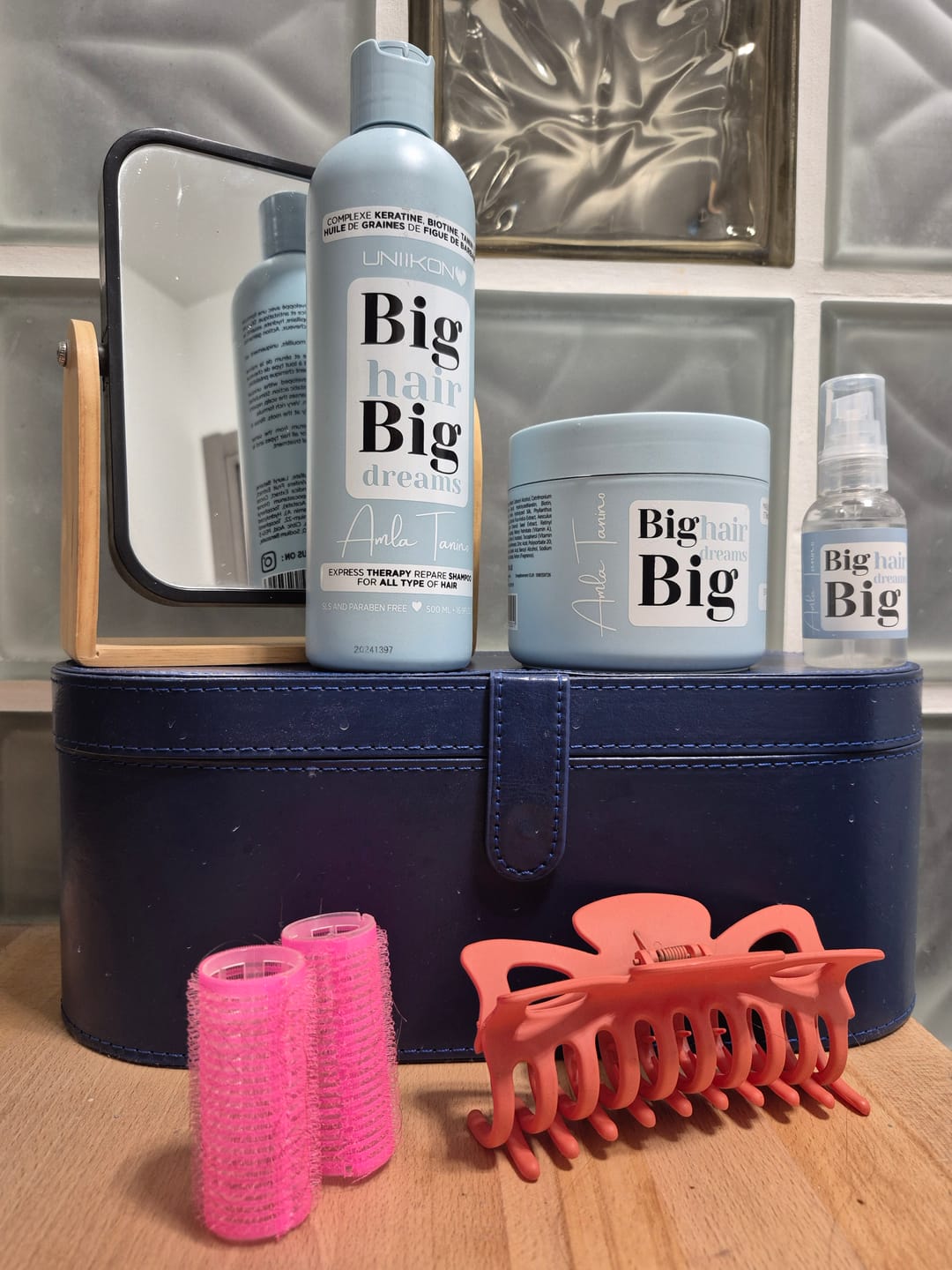 Customer photo review of Gamme Amla Tanino - Kit complet - Shampooing, masque et sérum