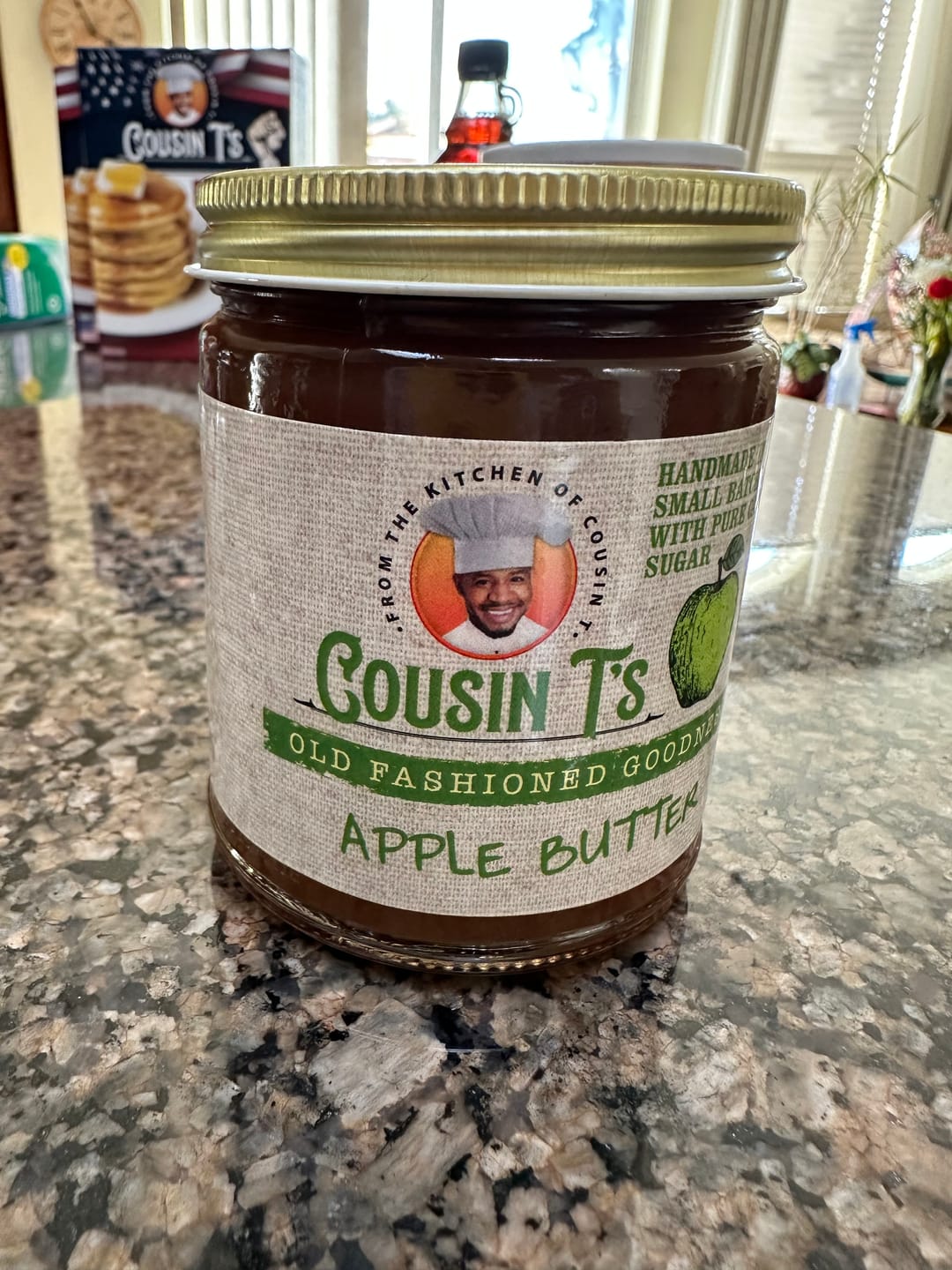 Customer photo review of Cousin T's Apple Butter Spread