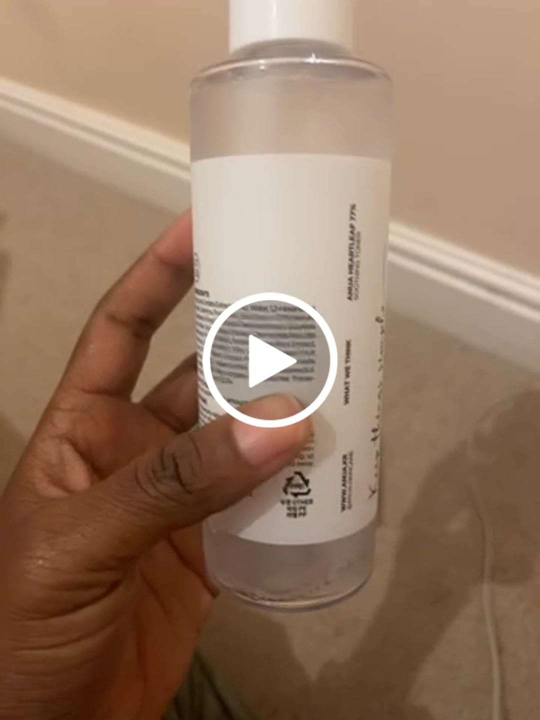 Customer video review of [Anua] Heartleaf Pore Control Cleansing Oil 200ml