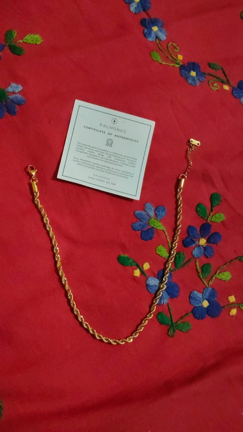 Customer photo review of Rebel Rope Chain