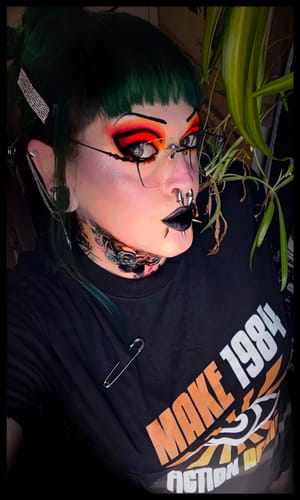 Customer photo review of Ella Eyeglasses