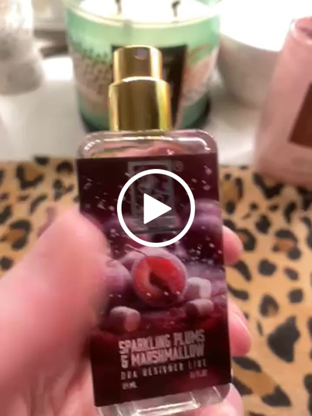 Customer video review of Sparkling Plums & Marshmallow