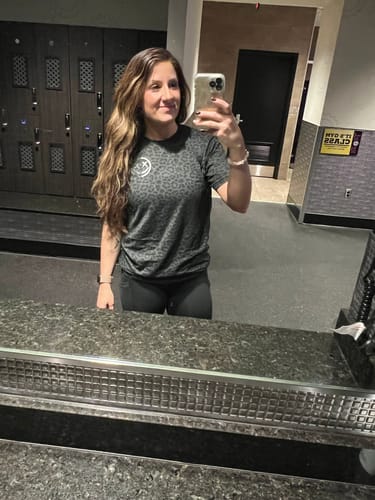 Customer photo review of Salty Savage Unisex "OG Smile" Tee | Yin Yang Edition