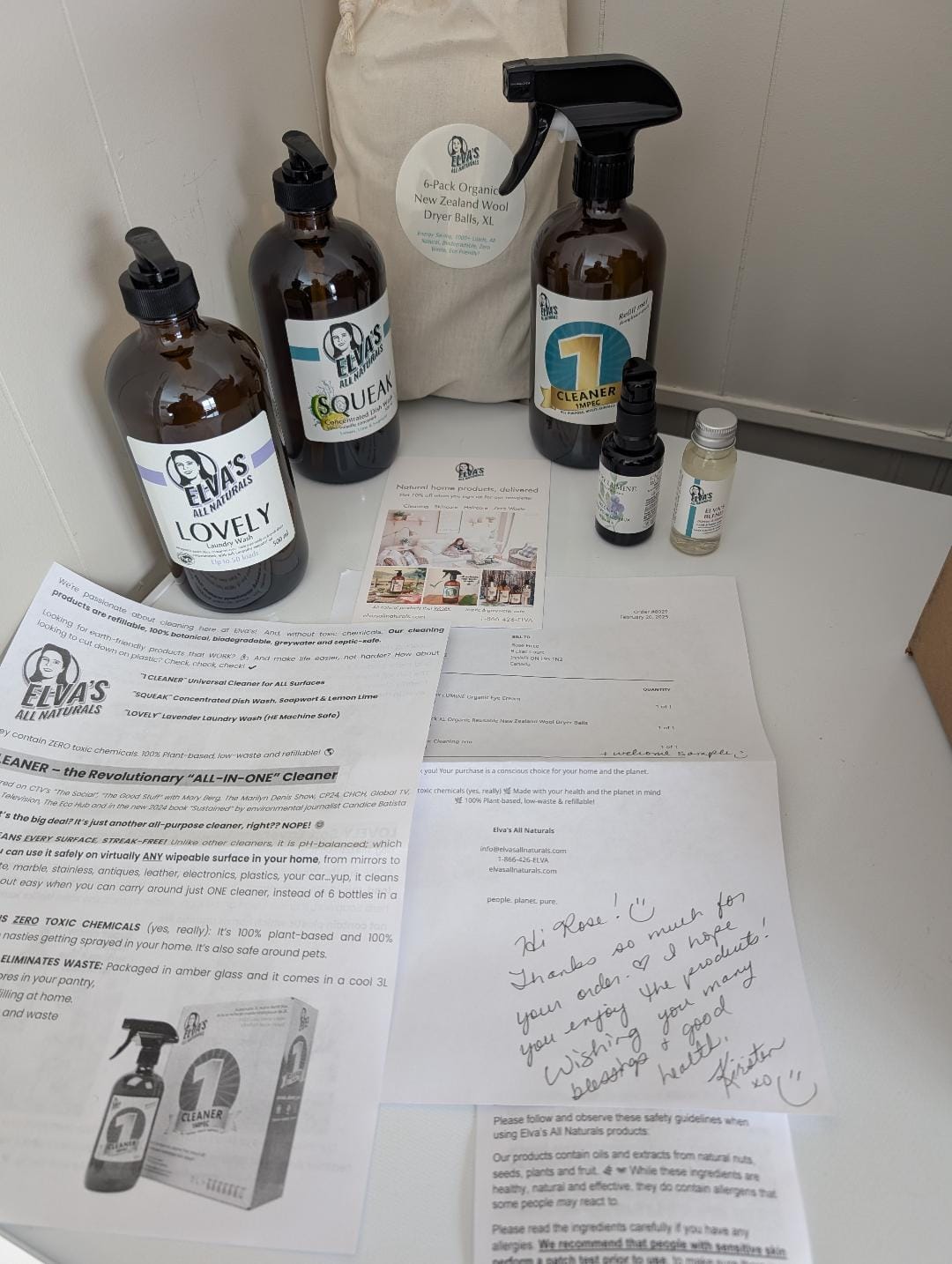 Customer photo review of Home Cleaning Trio