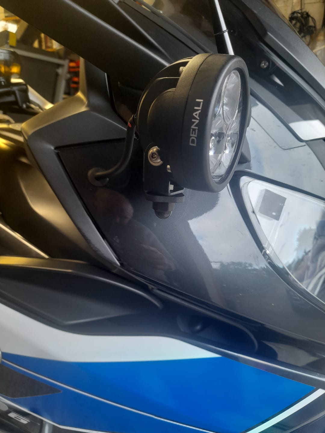 Customer photo review of Driving Light Mount - BMW K1600GT & K1600GTL '11-'17