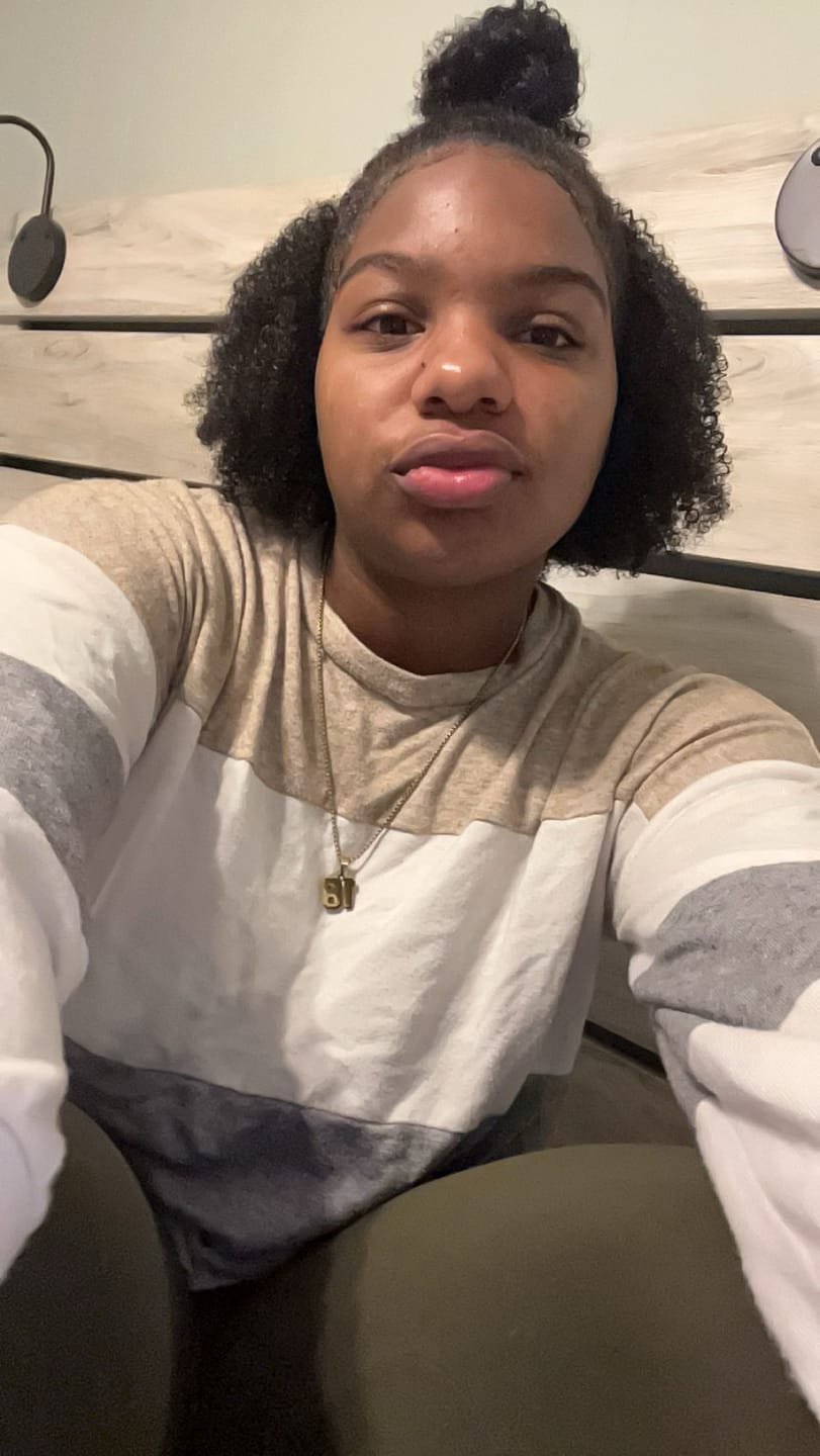 Customer photo review of POLISHED Multi-use Hair Oil