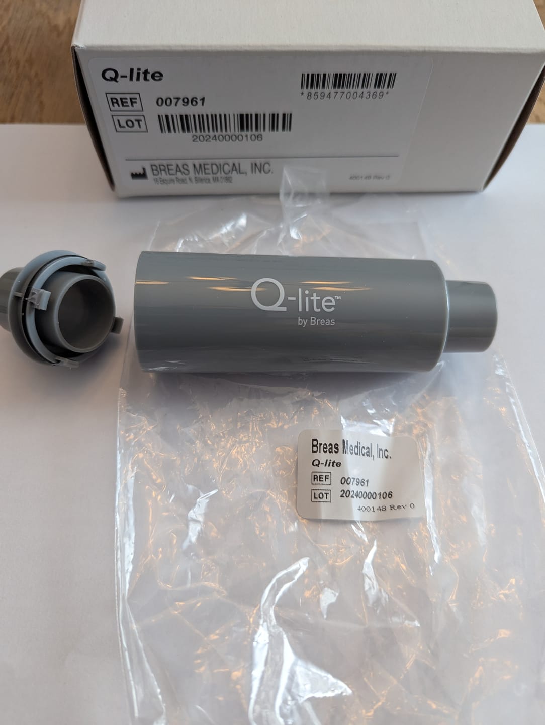Customer photo review of Q-lite™ In-line CPAP Muffler