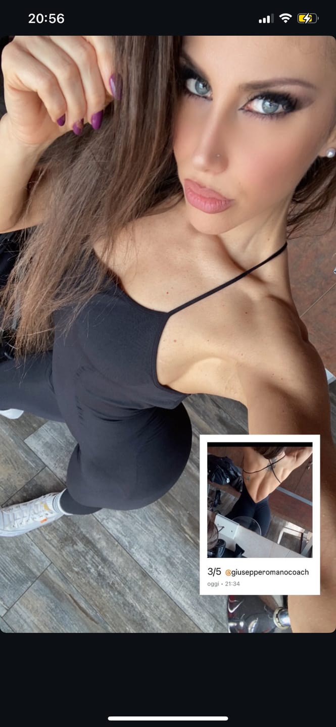 Customer photo review of Jumpsuit Lunga Teti Bretelline Nero