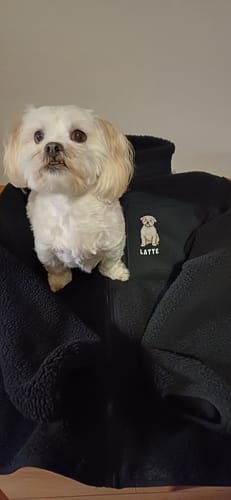 Customer photo review of Sue & Latte