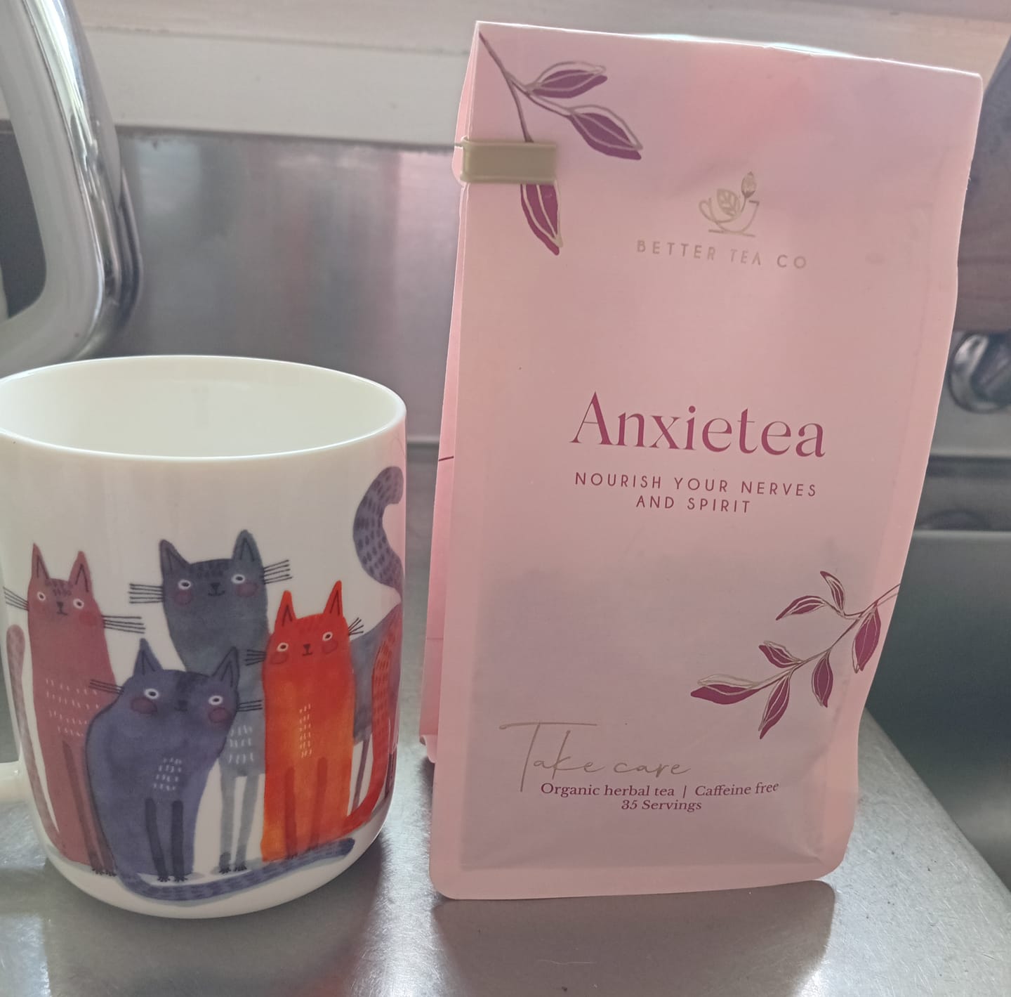 Customer photo review of Anxietea Tea