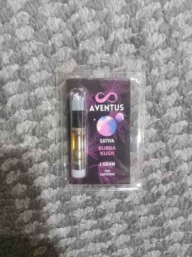 Customer photo review of THC BUBBA KUSH Full Spectrum 510 Thread Vape Cartridge 1000mg 1 gram