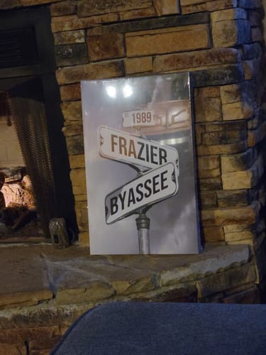 Customer photo review of COUPLES DATE OF LOVE by Cstm Canvas