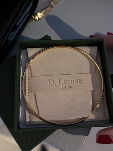 Customer photo review of Classic Gold Bangle