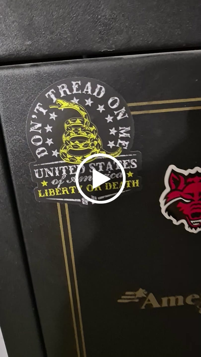 Customer video review of Don't Tread on Me Decal