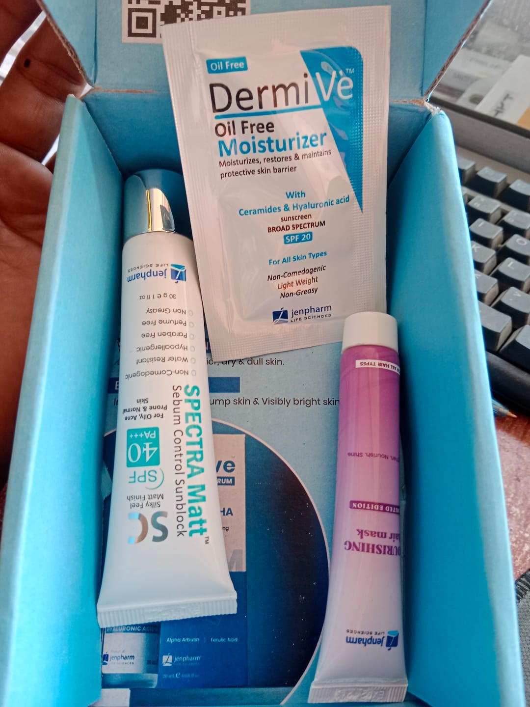 Customer photo review of Spectra Matt SC SPF 40
