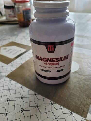 Customer photo review of Magnesium + LYSINA - 120 cps