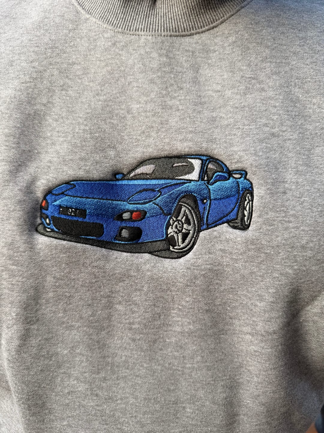 Customer photo review of CUSTOM UNISEX HEAVYWEIGHT CREWNECK