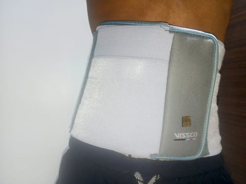 Customer photo review of Lumbocare (Lumbo Sacral Belt) | Provides Support to the Lower Back | Pain solution for Back and Abdomen (Grey)