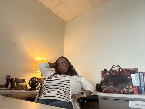 Customer photo review of Harlem Tote Bag