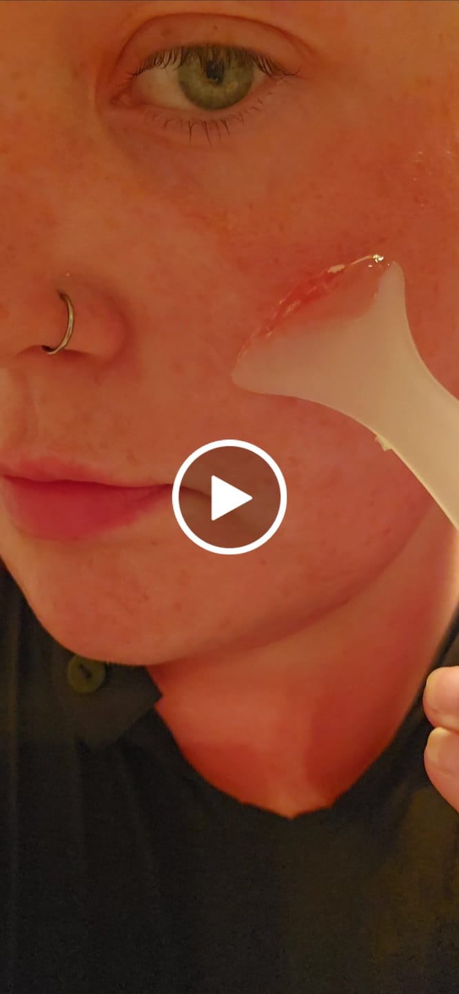 Customer video review of The Naked Skin™Collagen Jelly Cream