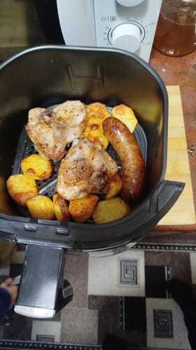 Customer photo review of Air Fryer Novio Grill & Fry
