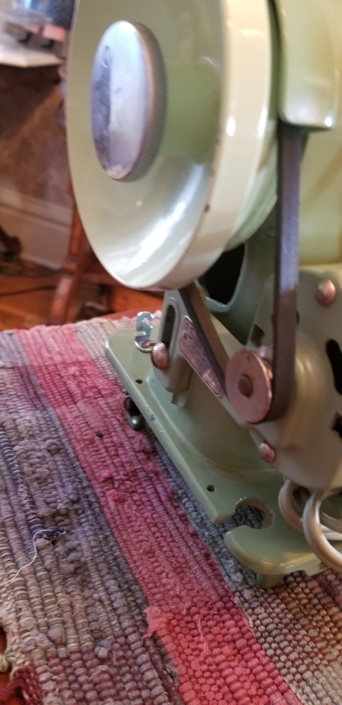 Customer photo review of Motor Belt (14"), Singer #196386