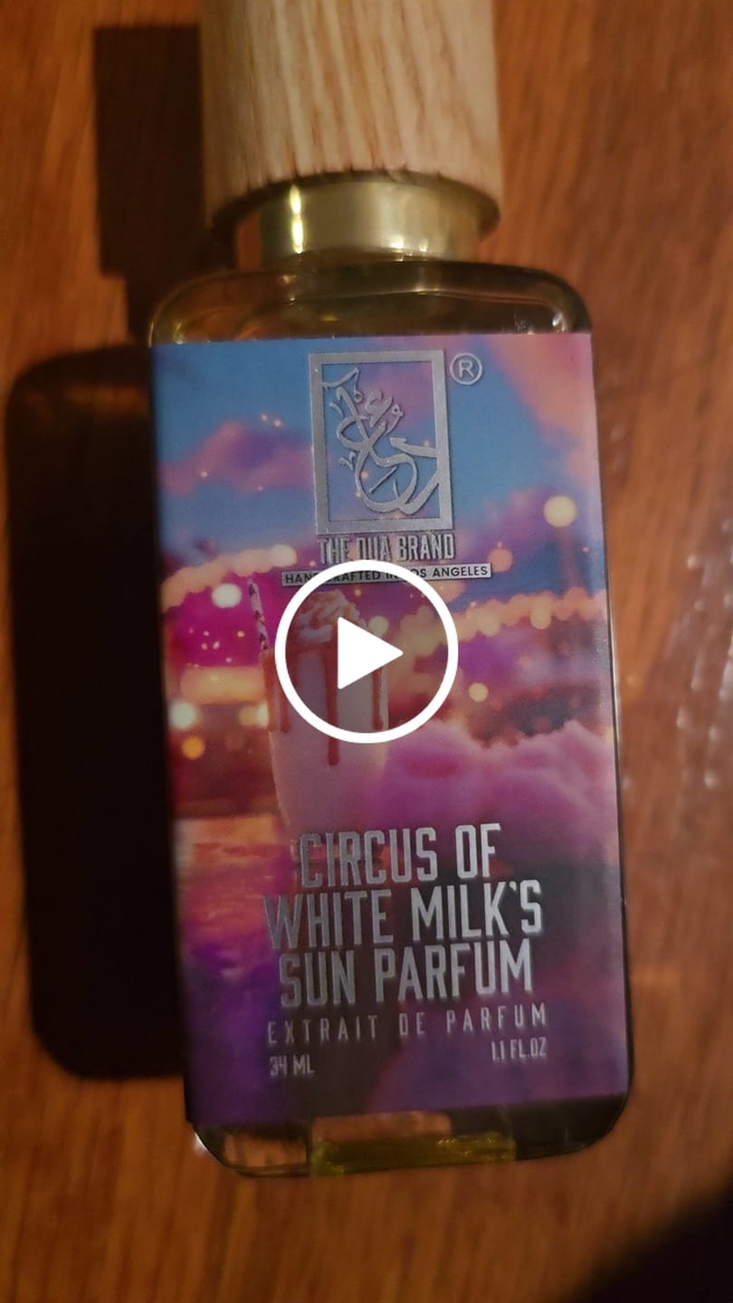 Customer video review of Circus Of White Milk's Sun Parfum