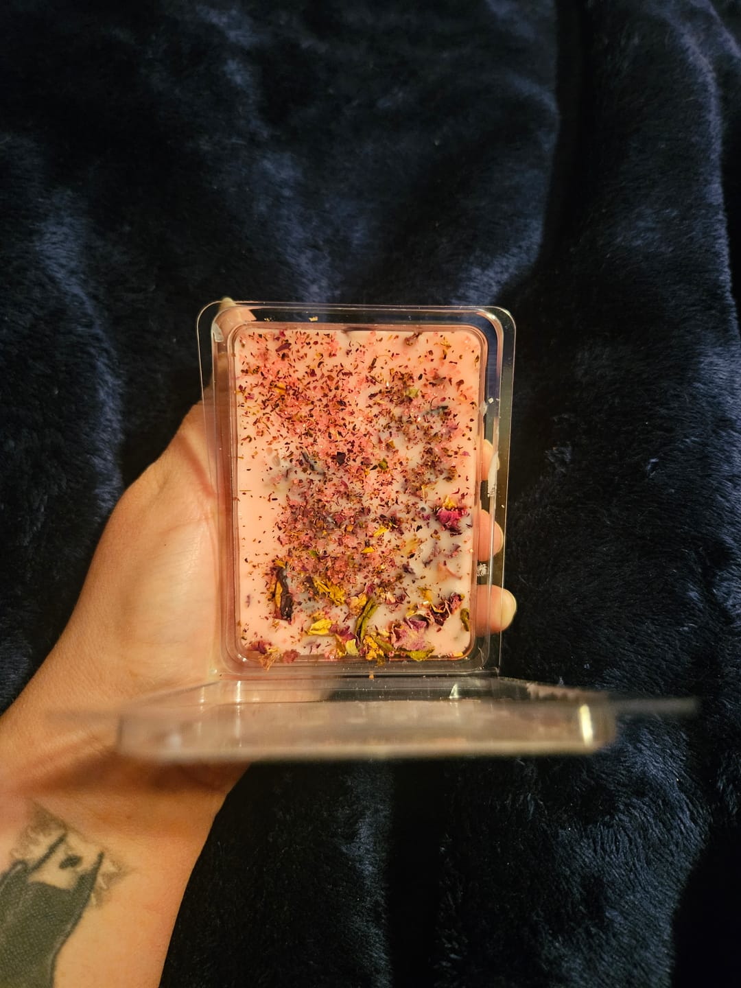 Customer photo review of Spell Melts for Love Wax Melts