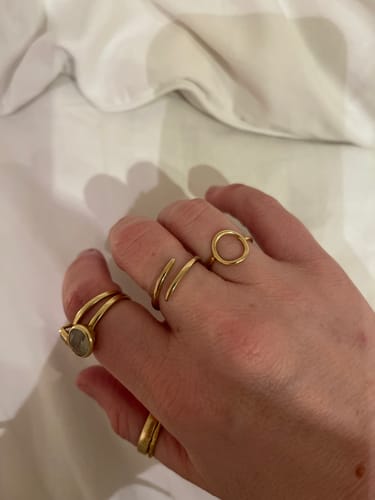 Customer photo review of Classic Claw Ring