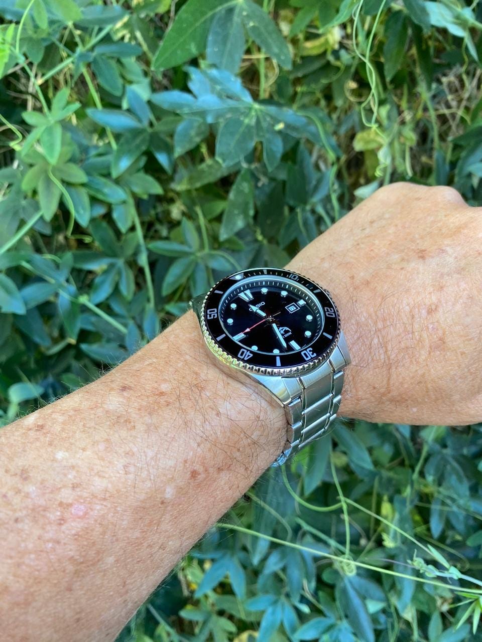 Customer photo review of Reloj Casio Submariner Marlin Duro MDV-106DD-1A1V Buceo