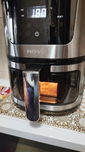 Customer photo review of Air Fryer Novio Grill & Fry