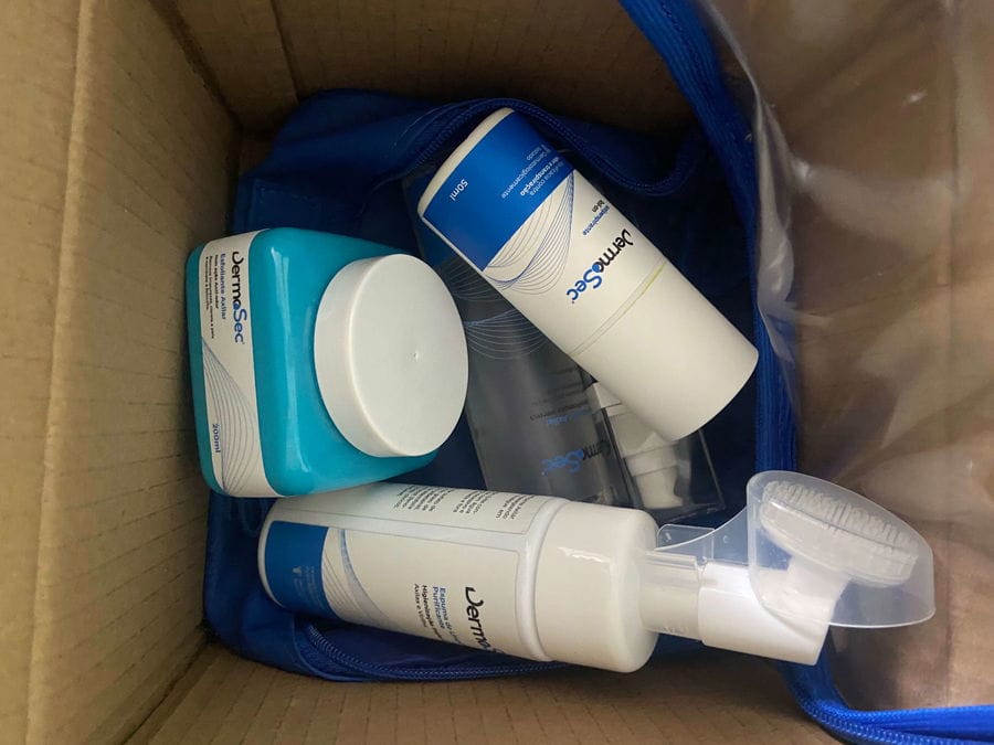 Customer photo review of Kit Skincare das Axilas