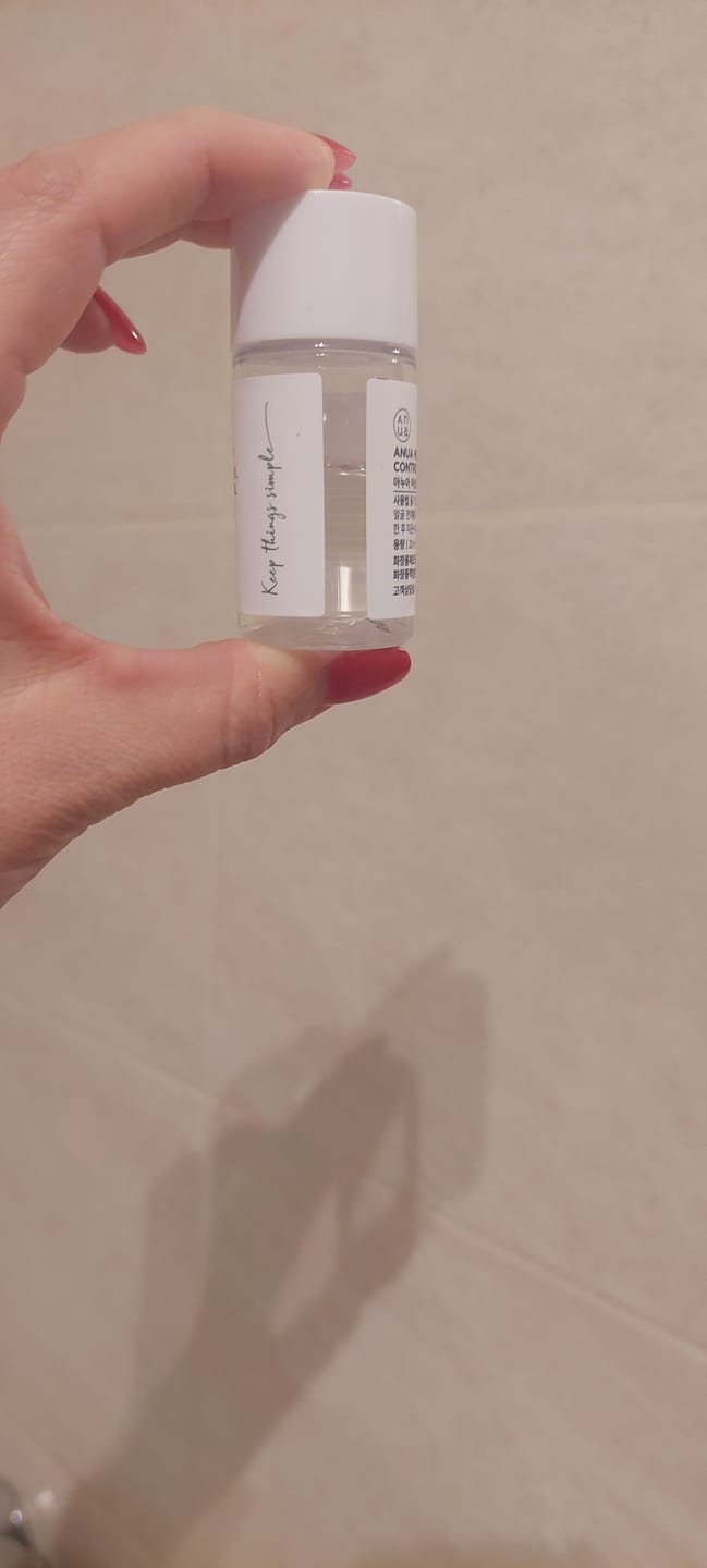 Customer photo review of Hidrofīlā eļļa dziļai poru attīrīšanai Anua Heartleaf Pore Control Cleansing Oil