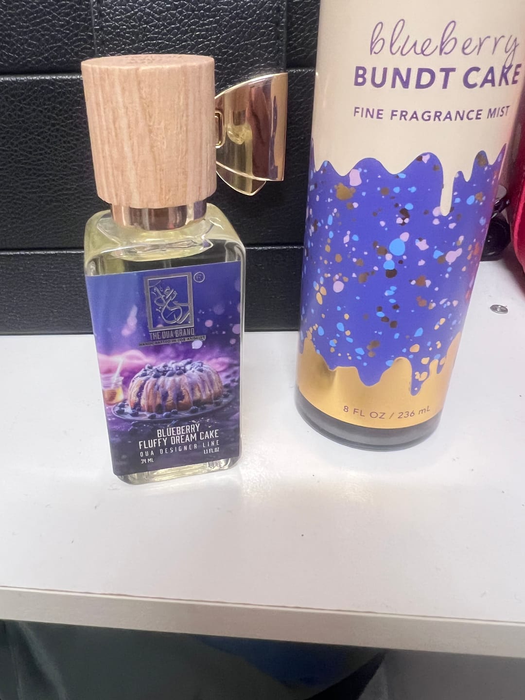 Customer photo review of Blueberry Fluffy Dream Cake