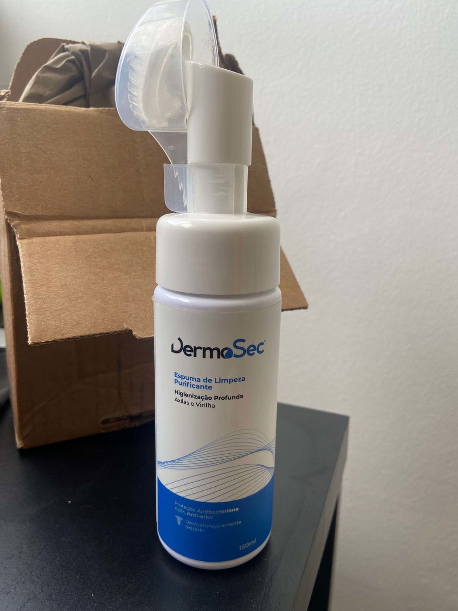 Customer photo review of Espuma de Limpeza Antibacteriana