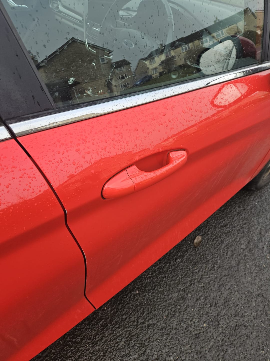 Customer photo review of Standard Door Handle Lock Cover Mk8/8.5 Fiesta / Mk2 Puma