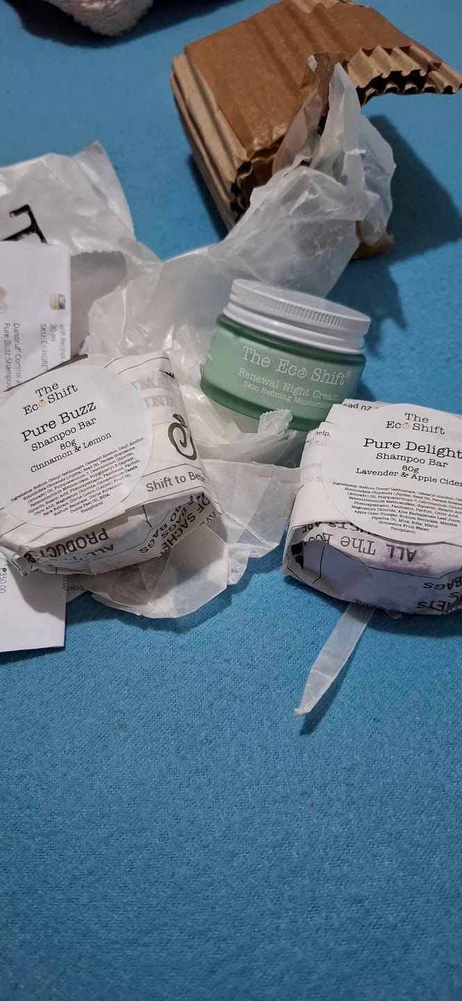 Customer photo review of Dandruff Control and Scalp Care - Pure Buzz Shampoo Bar