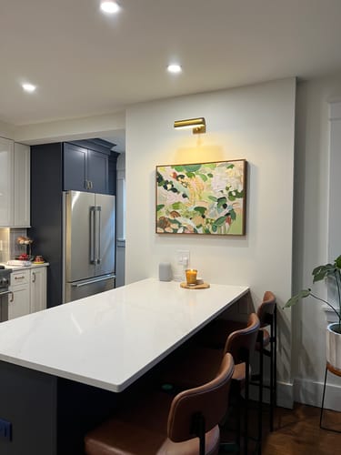 Customer photo review of Flower Canvas Art #FL171