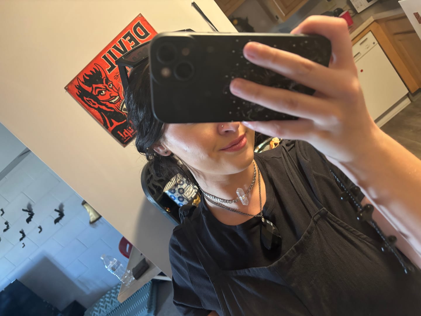 Customer photo review of Raw Crystal Choker